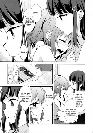 (Bokura no Love Live! 13) [Sweet Pea (Ooshima Tomo)] Kurosawa Shimai no Katei no Jijou | State of Affairs in The Kurosawa Sister’s Family Home (Love Live! Sunshine!!) [English] - Page 14