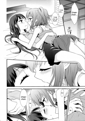 (Bokura no Love Live! 13) [Sweet Pea (Ooshima Tomo)] Kurosawa Shimai no Katei no Jijou | State of Affairs in The Kurosawa Sister’s Family Home (Love Live! Sunshine!!) [English] - Page 19