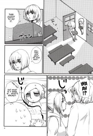 (C86) [Empty Room (Sanada)] Lion sudden change (Shingeki no Kyojin) [English] [EHCove] - Page 4