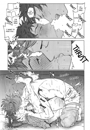 (CCOsaka109) [0-PARTS (Nishida)] Koufuku, Joyanokane no Oto to Tomoni (DAYS) [English] [Otokonoko Scans] - Page 15