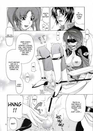 (C67) [GOLD RUSH (Suzuki Address)] Lunamaria to Meyrin-san Desutte ne! (Gundam SEED Destiny) [English] [desudesu] - Page 6