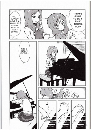 (C88) [Randou House (Randou)] Ongakushitsu no Koibito-tachi | Lovers in the Music Room (Love Live!) [English] [Zeria Scans] - Page 3