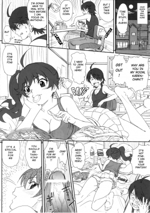  (C83) [Majipan! (tyuda)] Karen-chan no Hajimete Yurusan! | You Won't Take Karen-chan's First Time! (Bakemonogatari) [English] [Moon Technology Translations]  - Page 7