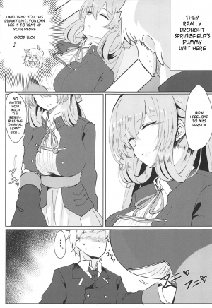 (C95) [Hello Girls! (10eki)] Usotsuki Nemurihime | The Liar Sleeping Princess (Girls' Frontline) [English] [Spicaworks] - Page 7