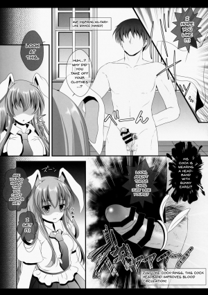 (Reitaisai 12) [Setoran (Itou Seto, Tanno Ran)] Ore no Kawai Betto ga Jikifukkatsu to Kiite xxxxx ga Tomaranai (Touhou Project) [English] {doujins.com} - Page 7