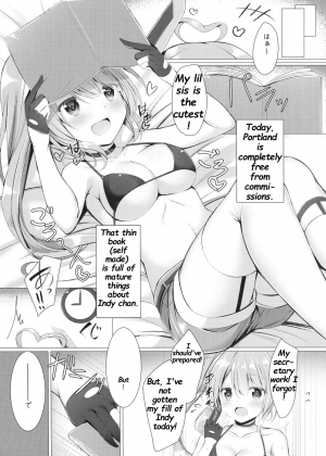 (SC2018 Spring) [Twilight Road (Tomo)] Portland to ○○○ na Kanshoukai. (Azur Lane) [English] [Deep Fried Scans] - Page 4