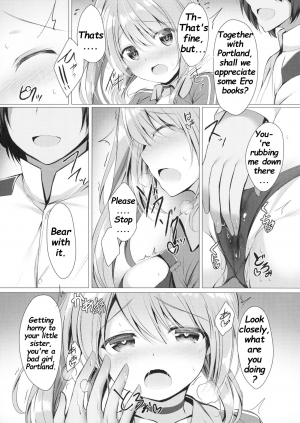 (SC2018 Spring) [Twilight Road (Tomo)] Portland to ○○○ na Kanshoukai. (Azur Lane) [English] [Deep Fried Scans] - Page 8