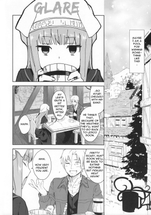 (C83) [Ajisaidenden (Kawakami Rokkaku, Takanashi Rei)] Harvest II (Spice and Wolf) [English] {Drunken Wolf} - Page 7