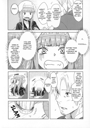 (C83) [Ajisaidenden (Kawakami Rokkaku, Takanashi Rei)] Harvest II (Spice and Wolf) [English] {Drunken Wolf} - Page 9