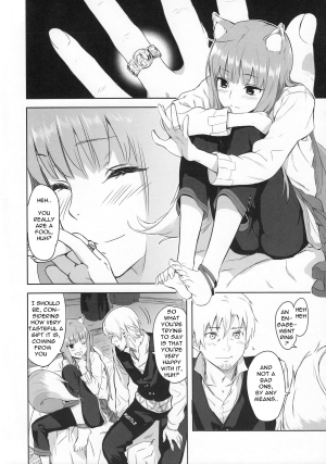 (C83) [Ajisaidenden (Kawakami Rokkaku, Takanashi Rei)] Harvest II (Spice and Wolf) [English] {Drunken Wolf} - Page 17