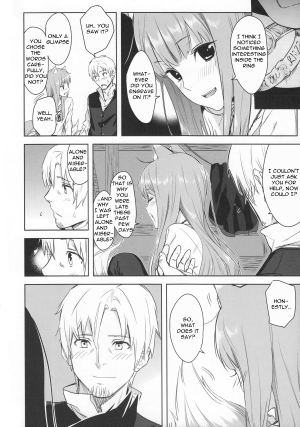 (C83) [Ajisaidenden (Kawakami Rokkaku, Takanashi Rei)] Harvest II (Spice and Wolf) [English] {Drunken Wolf} - Page 19