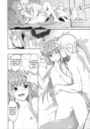 (C83) [Ajisaidenden (Kawakami Rokkaku, Takanashi Rei)] Harvest II (Spice and Wolf) [English] {Drunken Wolf} - Page 23