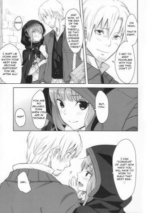 (C83) [Ajisaidenden (Kawakami Rokkaku, Takanashi Rei)] Harvest II (Spice and Wolf) [English] {Drunken Wolf} - Page 38