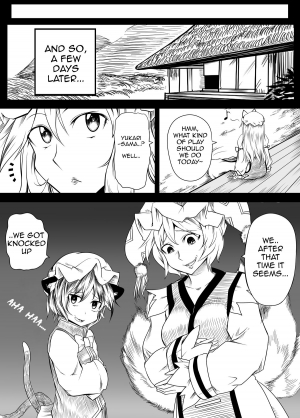  [Akitarainu (Chakkaman)] Yakumo-ka ga Doubutsu-tachi to no SEX ni hamatte iku Juukan Hon (Touhou Project) [English] [ARMAE] [Digital]  - Page 19