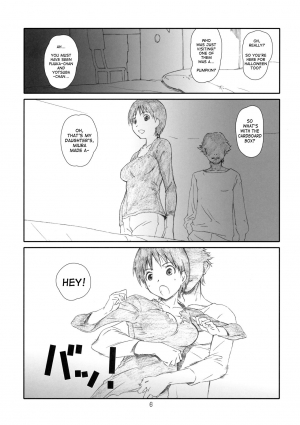 [Studio N.BALL (Haritama Hiroki)] Itazura Shite ii yo | A Trick Is Fine Too! (Yotsubato!) [English] {Sumanakatta} - Page 6