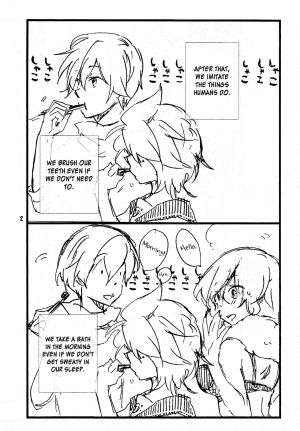 (VOCALOID PARADISE 5) [Dakuhan (Nononono)] Angai Sorenari ni Daijoubu. | It Is Sure That I Am Not All Right!! (VOCALOID) [English] [Otokonoko Scans] - Page 3