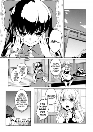 (Reitaisai 9) [Katamichi Kippu (Mikage Sekizai)] MOON TIME (Touhou Project) [English] {pesu} - Page 6