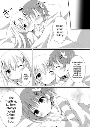 (COMIC1☆10) [Atelier Hinata (Hinata Yuu)] Sister or Not Sister?? (Gochuumon wa Usagi desu ka?) [English] {Hennojin} - Page 22
