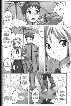 (C69) [POTATO HOUSE (POTATO)] A PIECE OF CAKE (Fate/stay night) [English] [SaHa] - Page 12