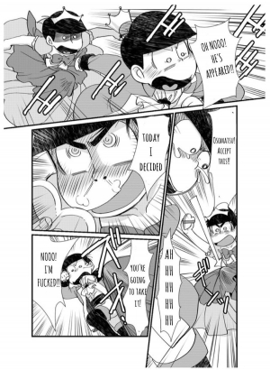 (Osoroi no Koi dakara 2) [MatsuCha. (Maccha)] Ouji-sama! Chou Nigete! | Prince! Hurry and Run! (Osomatsu-san) [English] - Page 6