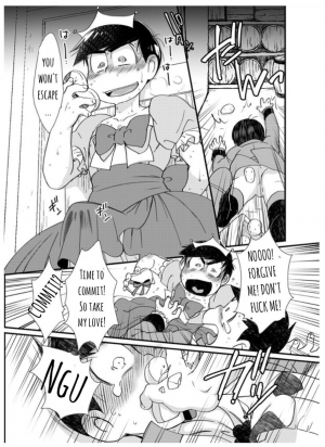 (Osoroi no Koi dakara 2) [MatsuCha. (Maccha)] Ouji-sama! Chou Nigete! | Prince! Hurry and Run! (Osomatsu-san) [English] - Page 7