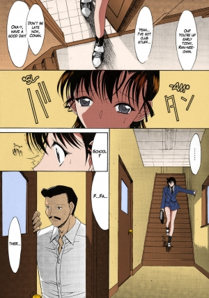 (C61) [Kopikura (Kino Hitoshi, Yokoshima Takemaru)] F.L.O.W.E.R Vol. 02 (Detective Conan) [English] [KageSennin] [Colorized] - Page 6