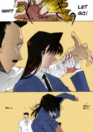 (C61) [Kopikura (Kino Hitoshi, Yokoshima Takemaru)] F.L.O.W.E.R Vol. 02 (Detective Conan) [English] [KageSennin] [Colorized] - Page 9