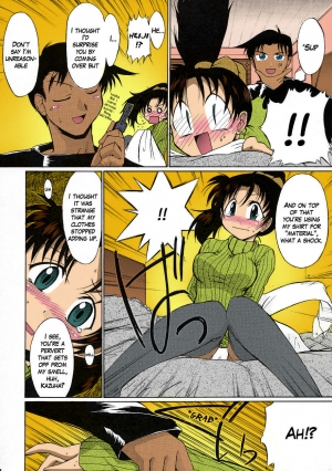 (C61) [Kopikura (Kino Hitoshi, Yokoshima Takemaru)] F.L.O.W.E.R Vol. 02 (Detective Conan) [English] [KageSennin] [Colorized] - Page 25