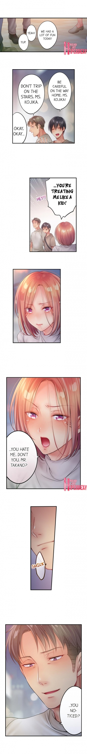 [FFC] I Can't Resist His Massage! Cheating in Front of My Husband's Eyes (Ch.1-78) [English] - Page 587