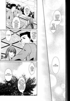 (SUPER22) [Byakuya (Yukari)] Honjitsu wa Ohigara mo Yoku. (Ace Attorney) [English] - Page 14