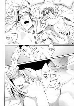 (SUPER22) [Byakuya (Yukari)] Honjitsu wa Ohigara mo Yoku. (Ace Attorney) [English] - Page 23