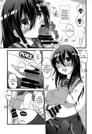 (C92) [Slime Kikaku (Kuriyuzu Kuryuu)] Akatsuki no Oyome-san Challenge | Akatsuki's Bride Challenge (Kantai Collection -KanColle-) [English] {Doujins.com} - Page 9