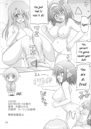 (C72) [Oohashiya (Oohashi Hikaru)] LIQUID (Various) [English] - Page 34