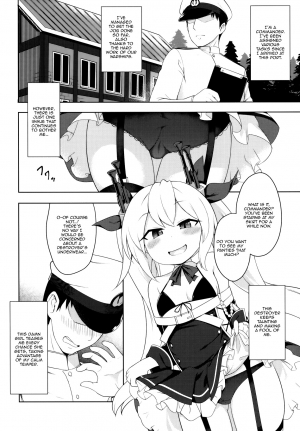 (C97) [Yusei Haguruma (Victanyas)] Namaiki Kuchikukan Wakarase Challenge | I'll Make You Understand Challenge (Azur Lane) [English] {Doujins.com} - Page 4