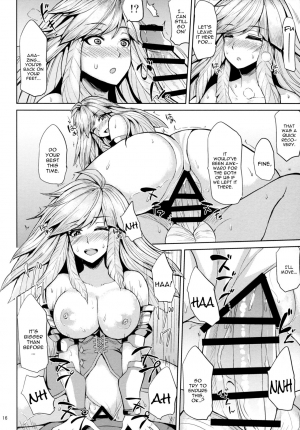 (COMIC1☆11) [Ashima Sandou (Ashima Takumi)] Gabriel no Himitsu no Shiren (Granblue Fantasy) [English] [constantly] - Page 15