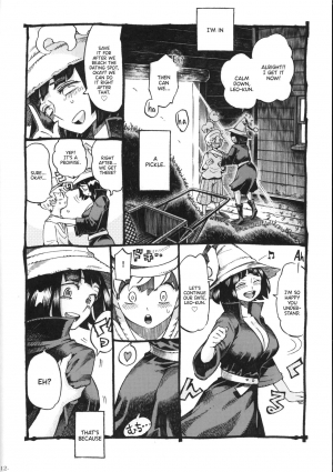 (COMITIA130) [Naivta (Nishi Yoshiyuki)] Majo wa Kekkyoku Sono Kyaku to 2 | The Witch Ended Up... 2 [English] [Panatical] - Page 12
