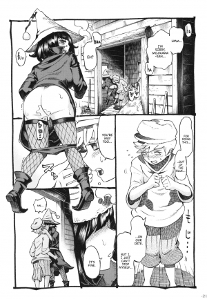(COMITIA130) [Naivta (Nishi Yoshiyuki)] Majo wa Kekkyoku Sono Kyaku to 2 | The Witch Ended Up... 2 [English] [Panatical] - Page 21