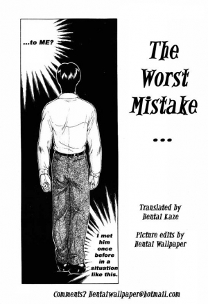  The Worst Mistake (english manga) - Page 6