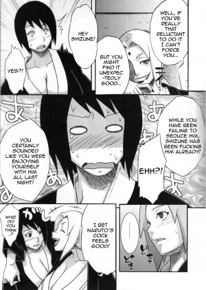 (COMIC1☆4) [Karakishi Youhei-dan Shinga (Kanenomori Sentarou, Sahara Wataru)] Bakuchi Butai | Gambler's Stage (Naruto) [English] {doujin-moe.us} - Page 7