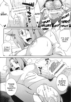 (COMIC1☆4) [Karakishi Youhei-dan Shinga (Kanenomori Sentarou, Sahara Wataru)] Bakuchi Butai | Gambler's Stage (Naruto) [English] {doujin-moe.us} - Page 20
