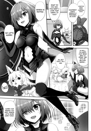 (COMIC1☆11) [Mugen@WORKS (Akiduki Akina)] Kizuna Level Nante Kankeinai desu (Fate/Grand Order) [English] [biribiri] - Page 5