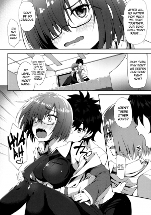 (COMIC1☆11) [Mugen@WORKS (Akiduki Akina)] Kizuna Level Nante Kankeinai desu (Fate/Grand Order) [English] [biribiri] - Page 8