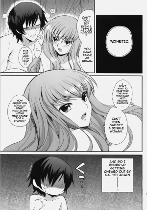 (C76) [Kurimomo (Tsukako)] Love Like Trick (Code Geass) [English] [darknight] - Page 4