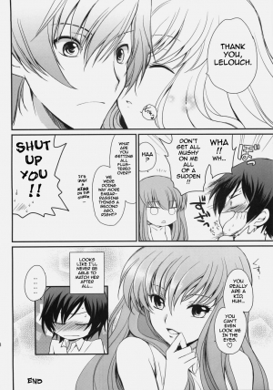 (C76) [Kurimomo (Tsukako)] Love Like Trick (Code Geass) [English] [darknight] - Page 17