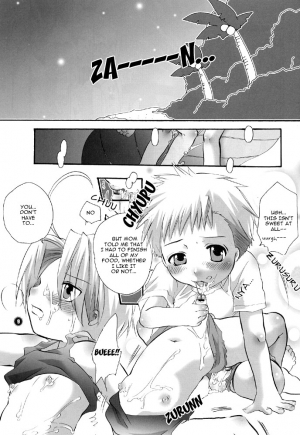 [Honey QP (Inochi Wazuka)] Shotamon (Fullmetal Alchemist) [English] - Page 11