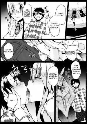 (C97) [Kuusou Monochrome (Abi)] Bunny ni Natta Artoria wa Seiyoku ga Sugoi (Fate/Grand Order) [English] [F.F.F.S.] - Page 7