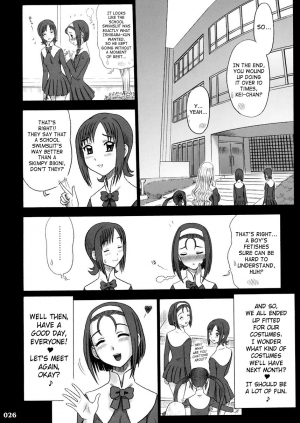 (C65) [Kaiten Sommelier (13.)] 17 Kaiten Shiritsu Rissin Gakuen - Seishori iin, Cosplay kyouka shuukan ~ Futsukame. [English] [SaHa] - Page 26