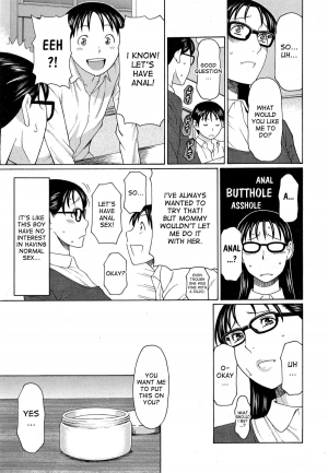  [Takasugi Kou] Itoshi no Musuko wa Dare no Mono ? | To Whom do My Beloved Child(’s penis) Belong To Ch. 1-2 [English]  [desudesu]  - Page 32