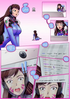 Overwatch X: D.VA's humiliation - Page 5