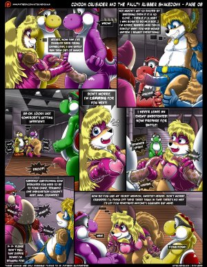 Condom Crusader And The Faulty Rubber Shakedown - Page 8